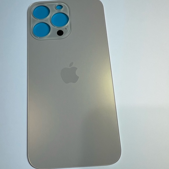 Vitre Arrière De Remplacement Pour IPhone 13 Pro - Coloris Or - Avec Adhésif - Neuf